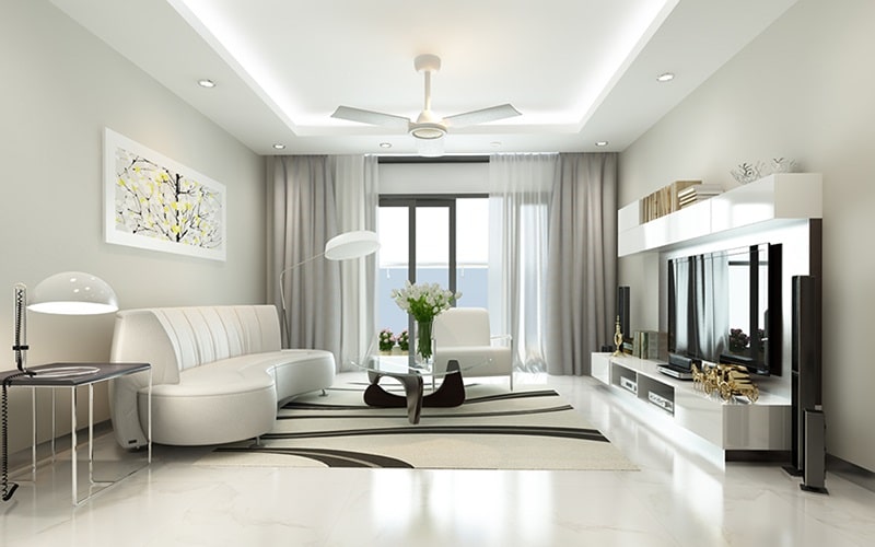 10 bước thiết kế nội thất phòng khách hợp Phong thủy