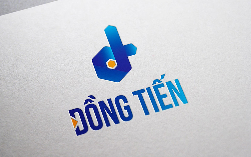 Logo thương hiệu giấy Đồng Tiến do chuyên gia tư vấn và thiết kế chuẩn phong thủy. 