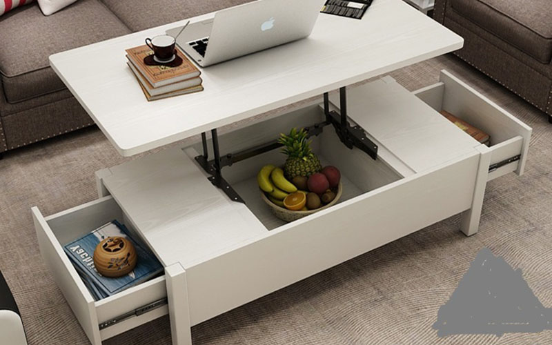 Những món đồ nội thất đa chức năng giúp tiết kiệm diện tích cho các căn nhà có phòng khách khiêm tốn.