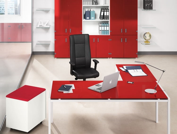 Kích thước bàn làm việc nên phù hợp không gian, diện tích văn phòng