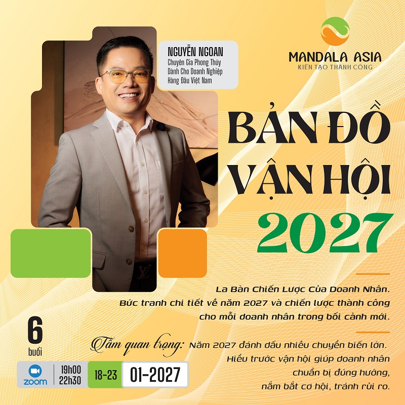 Bản Đồ Vận Hội 2027 - La Bàn Chiến Lược Giúp Doanh Nhân Làm Chủ Chu Kỳ Phân Tầng