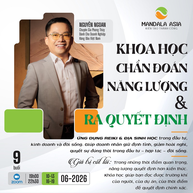 Khoa học chẩn đoán năng lượng và ra quyết định - Bí mật làm chủ vận mệnh doanh nhân