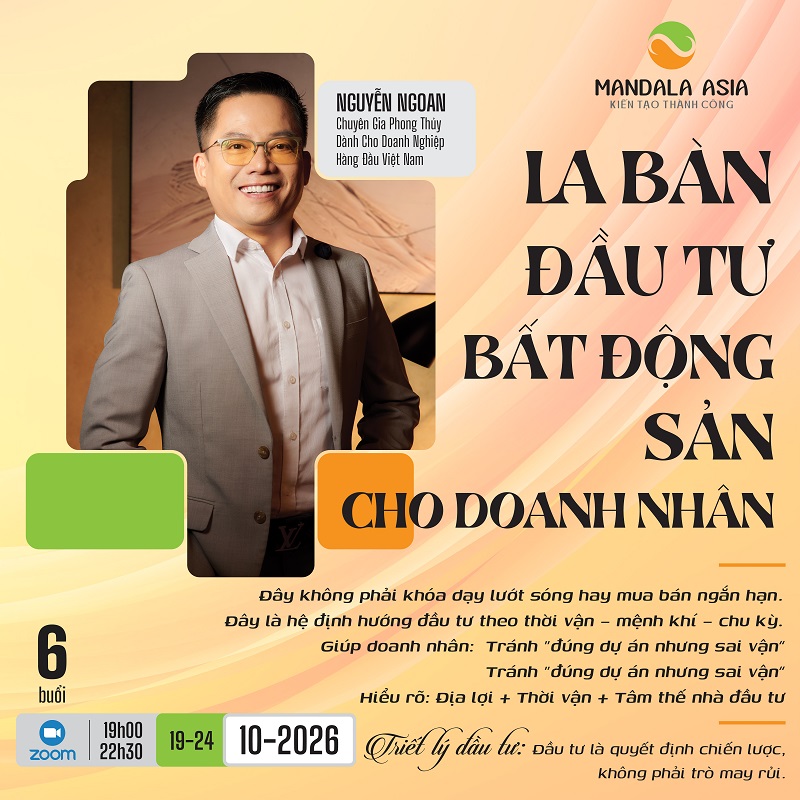 La Bàn Đầu Tư Bất Động Sản 2026 Cho Doanh Nhân - Chiến Lược Thịnh Vượng Trong Vận 9