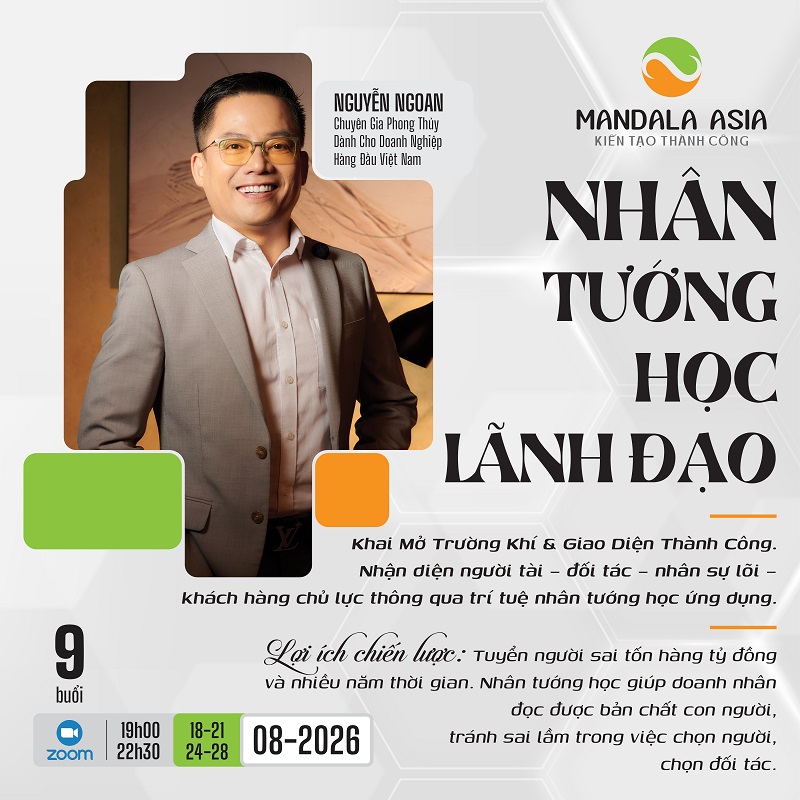 Nhân Tướng Lãnh Đạo 2026 - Nghệ Thuật Đọc Người Và Xây Dựng Đội Ngũ Bền Vững