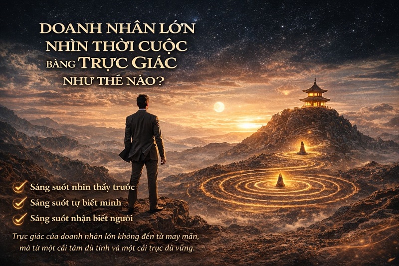 Trực giác trong kinh doanh – Vũ khí giúp doanh nhân nhìn thấu thời cuộc