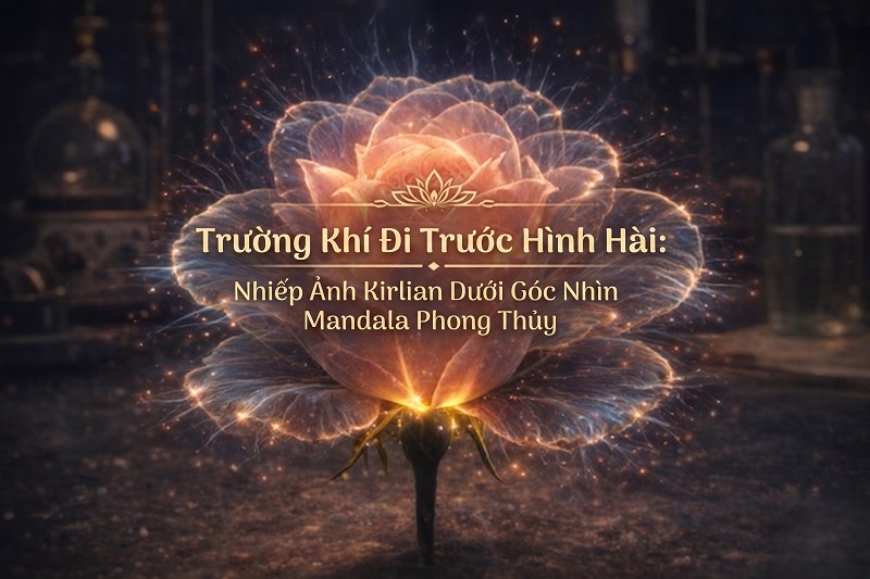 Nhiếp ảnh Kirlian và trường khí: Bí mật vận mệnh dưới góc nhìn Mandala