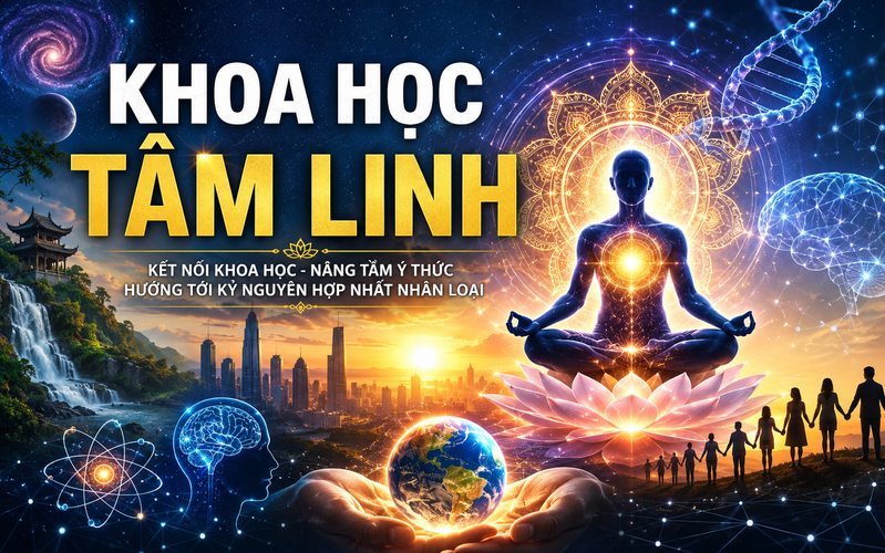 VIỆT NAM – TRÁI TIM KHOA HỌC TÂM LINH CỦA NHÂN LOẠI
