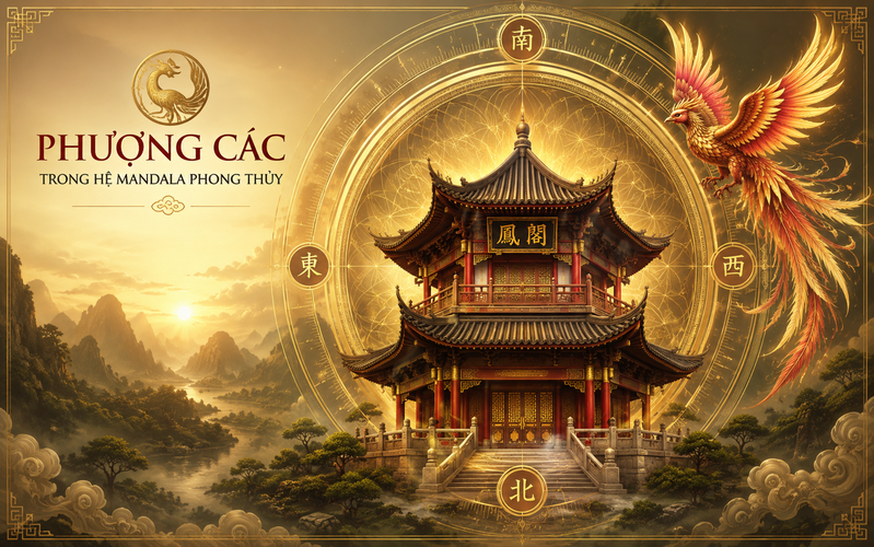 PHƯỢNG CÁC – KHÍ CHẤT ĐỨNG ĐÚNG CHỖ TRONG HỆ MANDALA