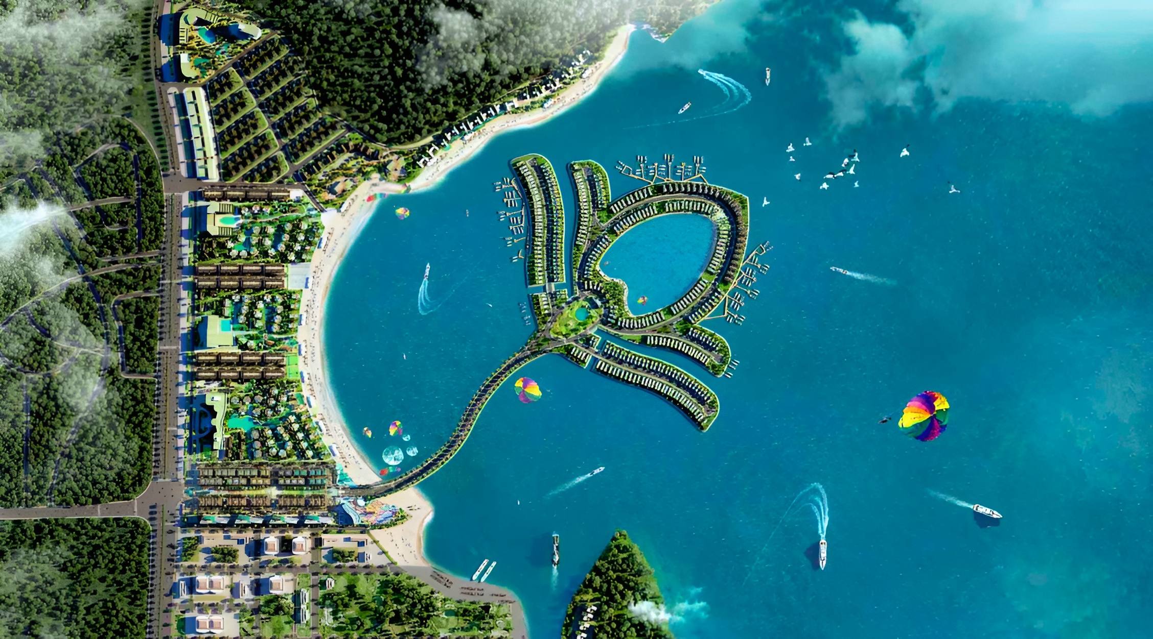 Selavia Phú Quốc sở hữu thế đất Tàng Phong Tụ Thủy tại Vịnh Đầm selavia-phu-quoc-phong-thuy-tang-phong-tu-thuy