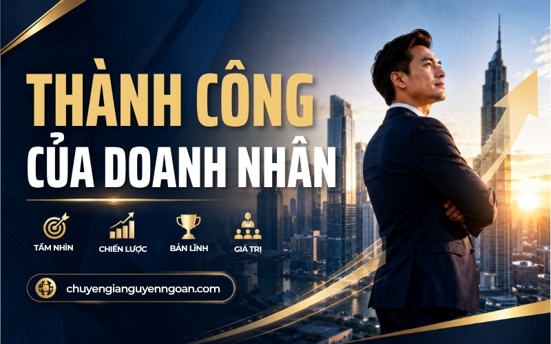 5 YẾU TỐ QUYẾT ĐỊNH THÀNH CÔNG CỦA DOANH NHÂN