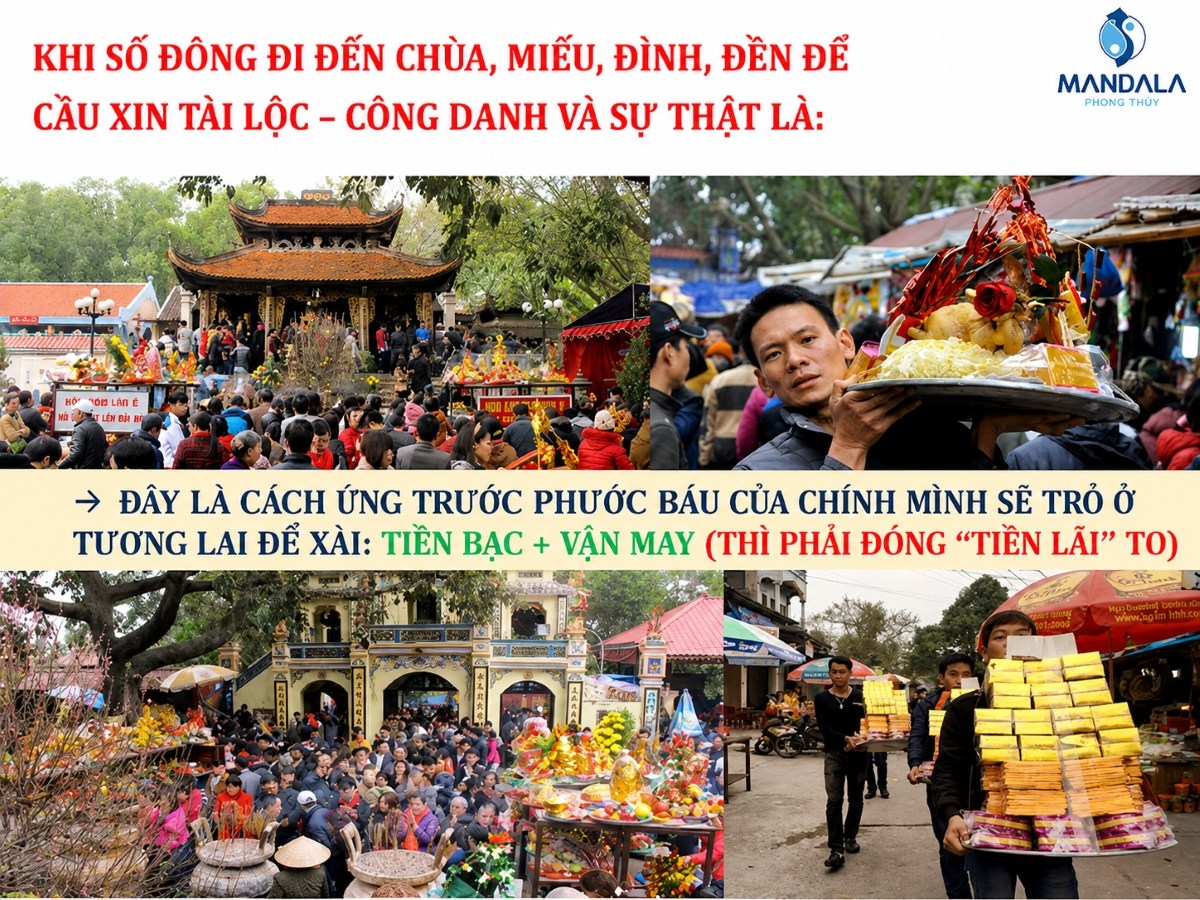 Đi đền phủ cầu lộc cần hiểu đúng ý nghĩa |