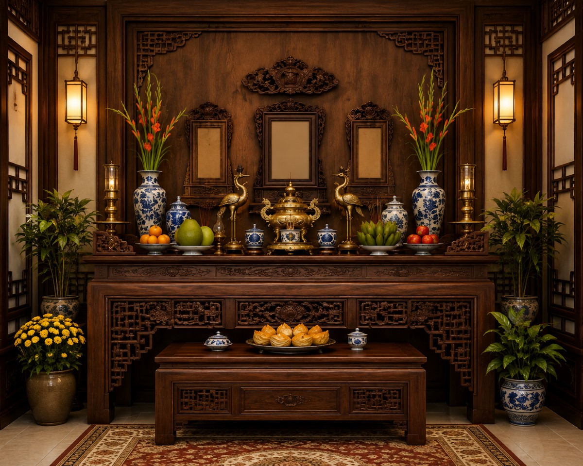 Cơ chế vận hành năng lượng của bàn thờ gia tiên