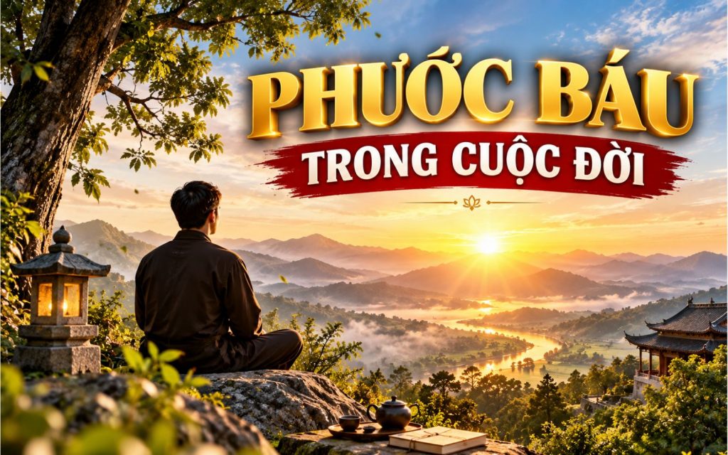 PHƯỚC BÁU TRONG CUỘC ĐỜI – ĐỪNG CHỈ TÌM TIỀN, HÃY VUN ĐỨC TẠO PHÚC ĐỂ AN NHIÊN BỀN VỮNG