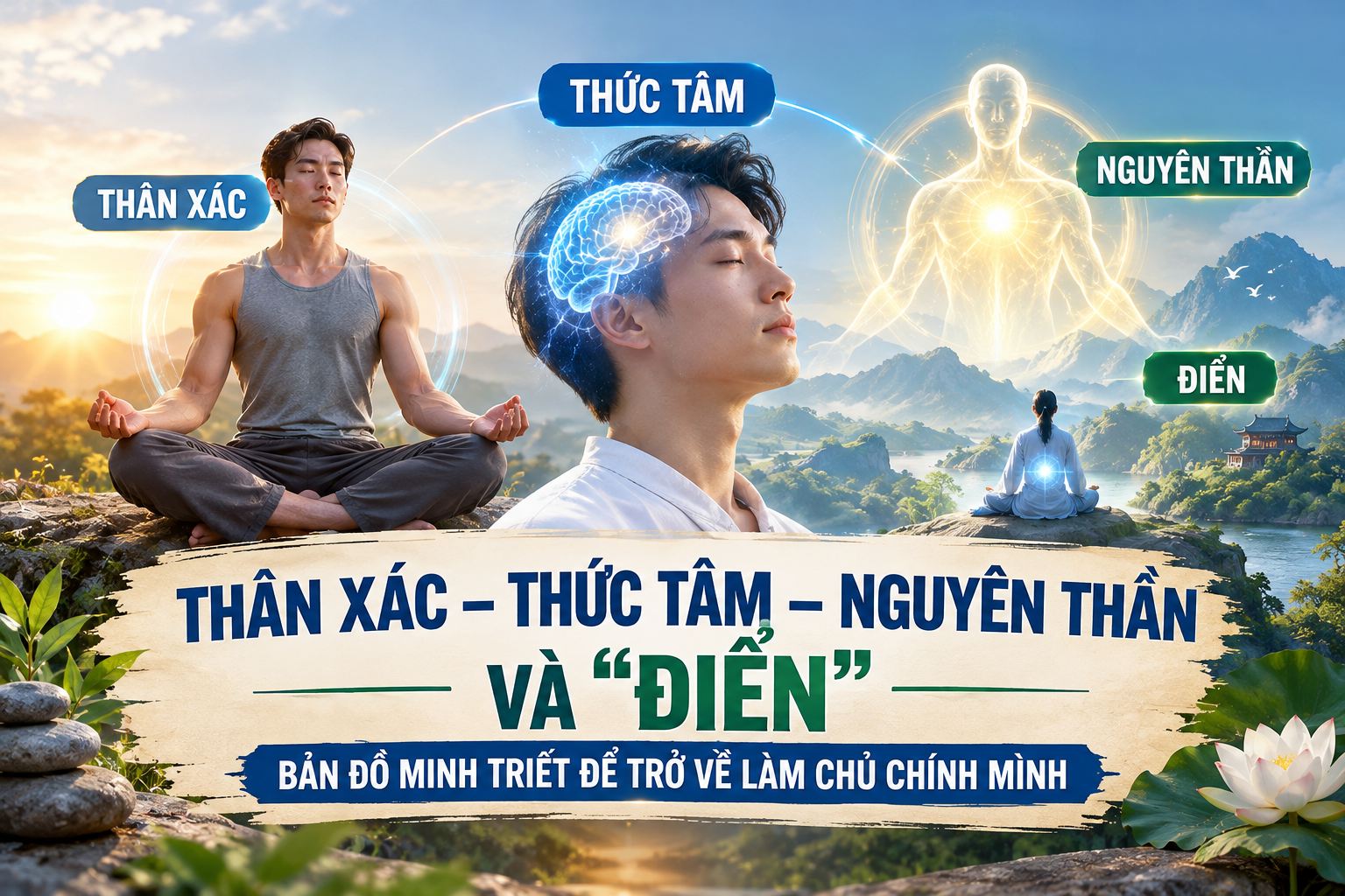 Thân xác - Thức tâm - Nguyên thần