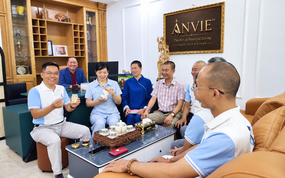 Sản phẩm Trầm hương sinh học ANVIE mang thông điệp bình an từ Việt Nam